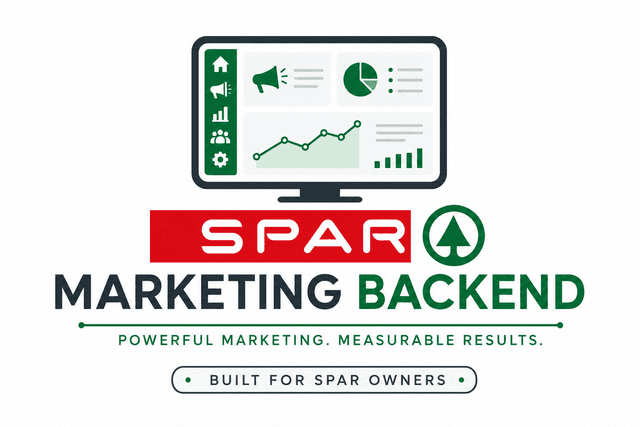SPAR Marketing Backend — powerful marketing, measurable results, built for SPAR owners